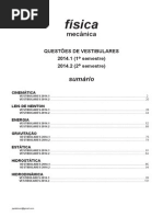Física - Mecânica - Questões de Vestibulares de 2014