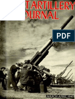 Coast Artillerie Journal Mar Apr 1940