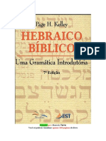 Hebraico Biblico - Uma Gramática Introdutória - Page H. Kelley