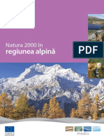 Natura 2000 in Regiunea Alpina