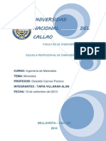 Informe de Ingenieria de Materiales