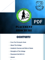 Placement Brochure