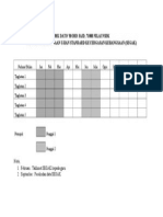 Jadual Segak