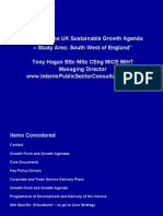 UK Sustainable Growth Agenda - South West of England