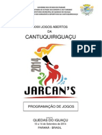 Jarcans 2014 Programação de Jogos
