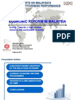 Economic Reform in Malaysia