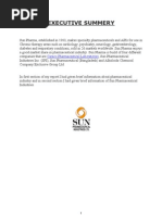 Download Sun Pharma Analysis by abhinav pandey SN24048402 doc pdf