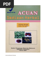 Download Acuan Sediaan Herbal-Volume 3 Edisi Pertama by Muhammad Ardiansyah SN240486862 doc pdf