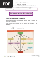 Textos de Apoio Distribuição