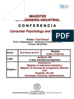 Afiche Conferencia Marzo 2014