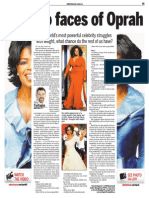 Oprah, Keeping Fit, Sun Media (Jan. 5, 2009)