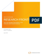 Research Fronts 2013