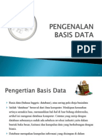 Materi I Pengenalan Basis Data