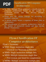 Flynns Classification