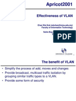 Effectiveness of VLAN