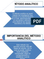 Metodo Analitico