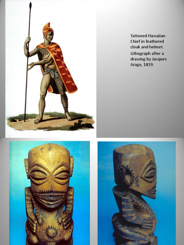 Hawaiian Chief in Feathered Helmet | PDF