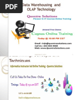 DataMining and OLAP Technology Concepts - Quontra Solutions