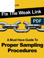 Fix The Weak Link - Sampling