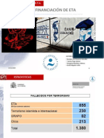 Financiación de Eta - Blanqueo de Capitales