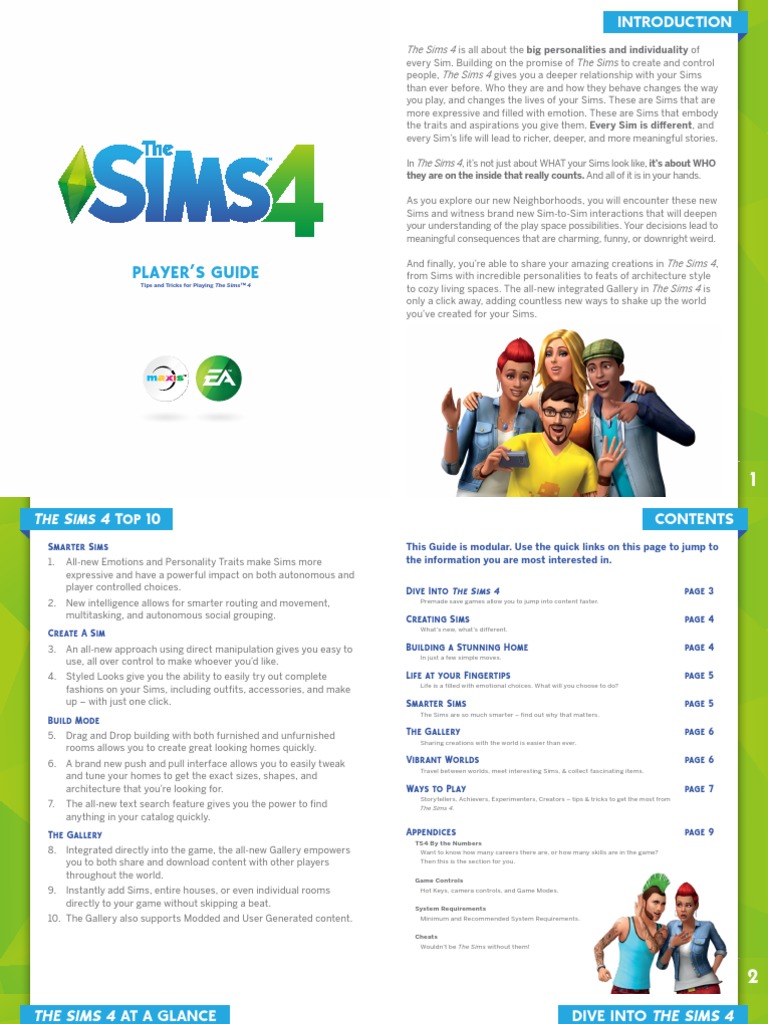 TheSims4 PlayersGuide ENGLISH | PDF | Advanced Micro Devices | Computer ...