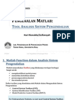 7 Matlab For Proses Control