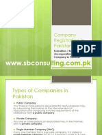WWW - Sbconsu: Company Registration in Pakistan
