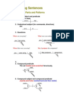 Diagramming Sentences Hand-Out 1