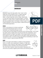 Propeller Terminology Yamaha