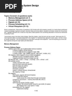 CS 3210 Operating System Design Fall 2003, MW 12-1