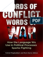 (Fathali Moghaddam, Rom Harre) Words of Conflict