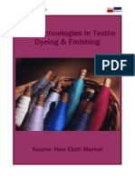 New Technologies in Textile Dyeing