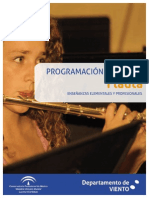 Programacion de Flauta Literatura Repertorio