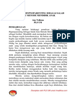 Penerapan Hypnoparenting Sebagai Salah Satu Metode Mendidik Anak