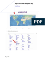 Getting Leads From Craigslist
