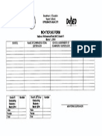 Monitoring Form 203132014