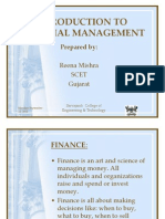 Finanacial Management