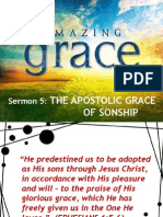 AMAZING GRACE Sermon 5 - The Apostolic Grace of Sonship