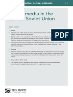 Digital Media in The Former Soviet Union - Mapping Digital Media Global Findings