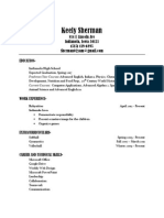 Keely Sherman Resume