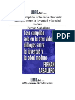 Caballero, Fernan - Cosa Cumplida