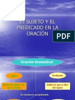 4° Básico Lenguaje PPT El Sujeto y El Predicado en La Oración 09.08