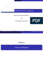 Externalidades e bens públicos: análise econômica