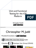 iOS Unit and Functional Testing