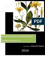 Medicamentos Homeopáticos de a a z