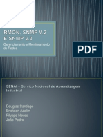 Protocolos Rmon, SNMP v2 e SNMP v3