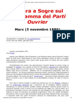 MIA - Marx - Lettera A Sogre Sul Programma Del - I - Parti Ouvrier - I