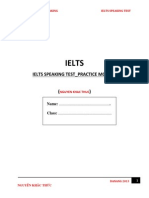 Ielts Speaking Topics