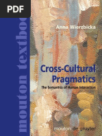 Download Anna Wierzbicka Cross Cultural Pragmatics by Iza Maljevac SN240571796 doc pdf