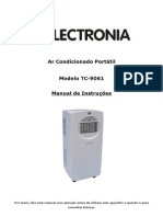 Manual Ar Condicionado Portatil Electronia TC-9061 - 1239947